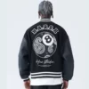 Paisley Black 8 Ball Varsity Jacket