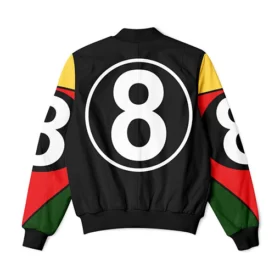 8 Ball 90’s Black Vintage Bomber Jacket