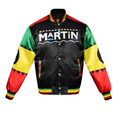 90s Martin INTRO 8 Ball Varsity Jacket