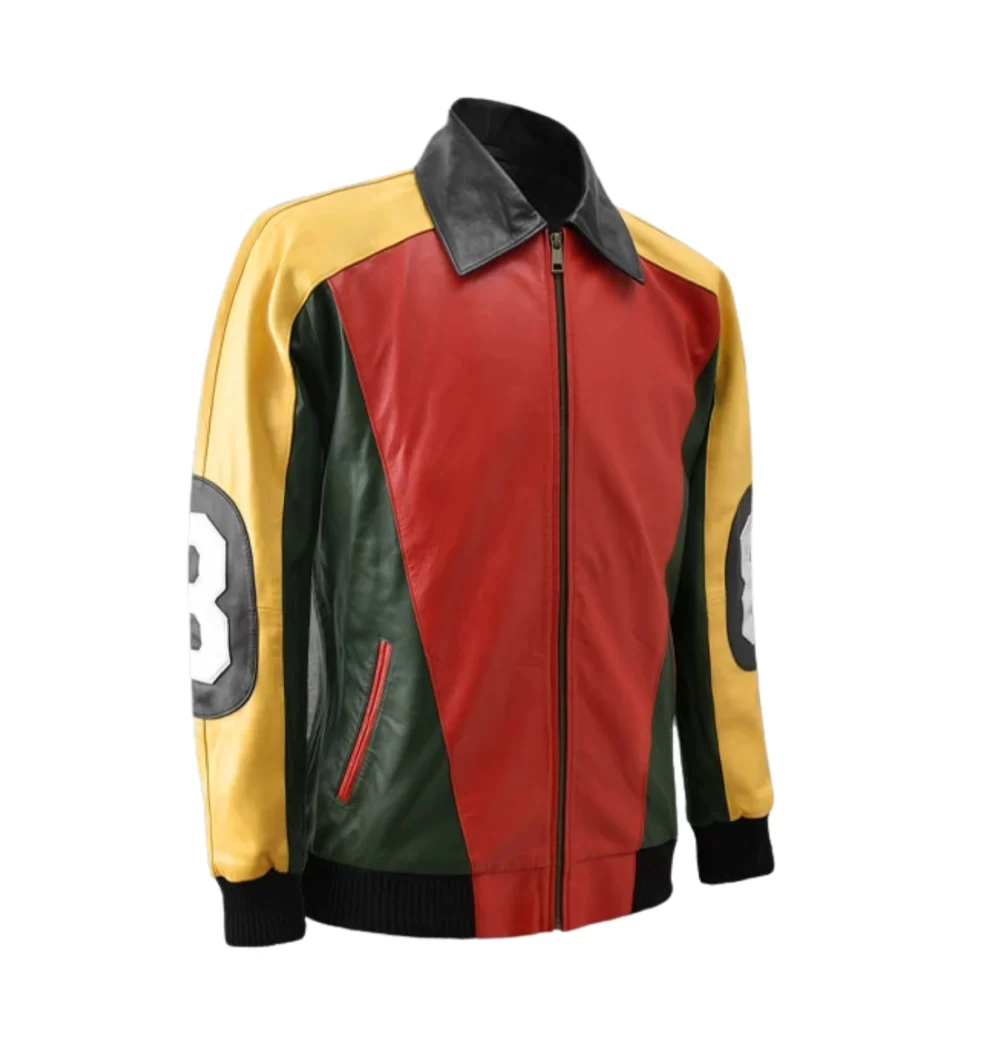 The Original David Puddy 8 Ball Leather Jacket – Seinfeld