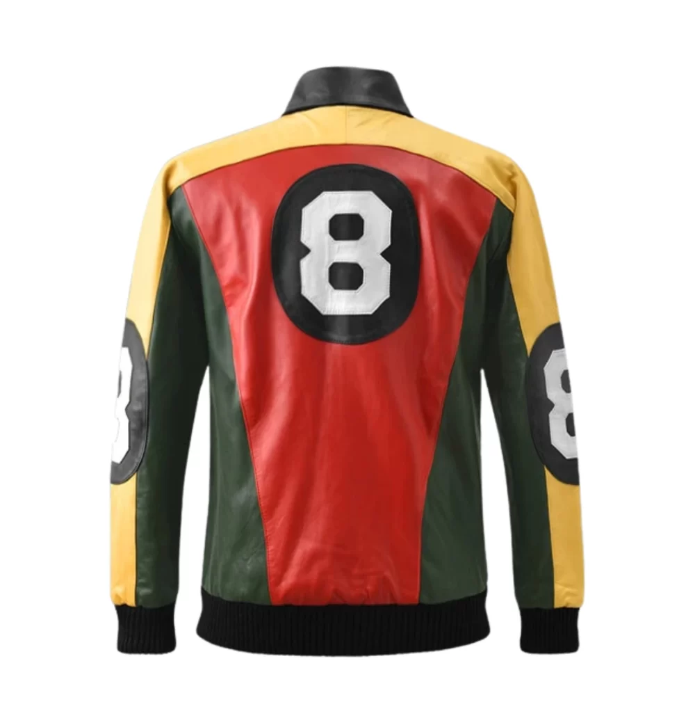 The Original David Puddy 8 Ball Leather Jacket – Seinfeld