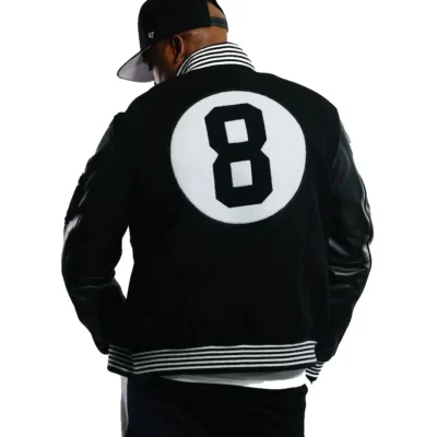 Essential Hustler’s 8 Ball Varsity Jacket