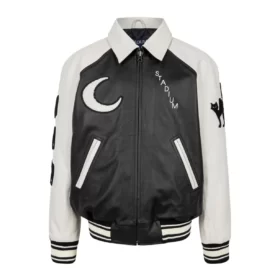 Lucky 8 Ball Real Leather Jacket