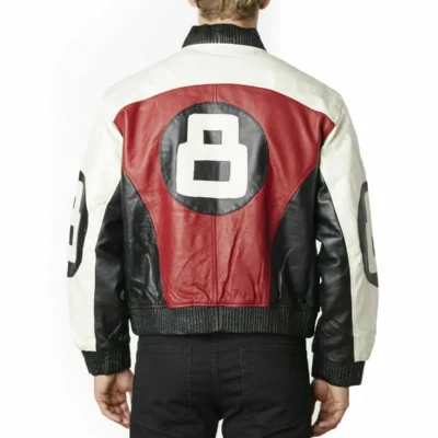 Mens Genuine Red 8 Ball Jacket