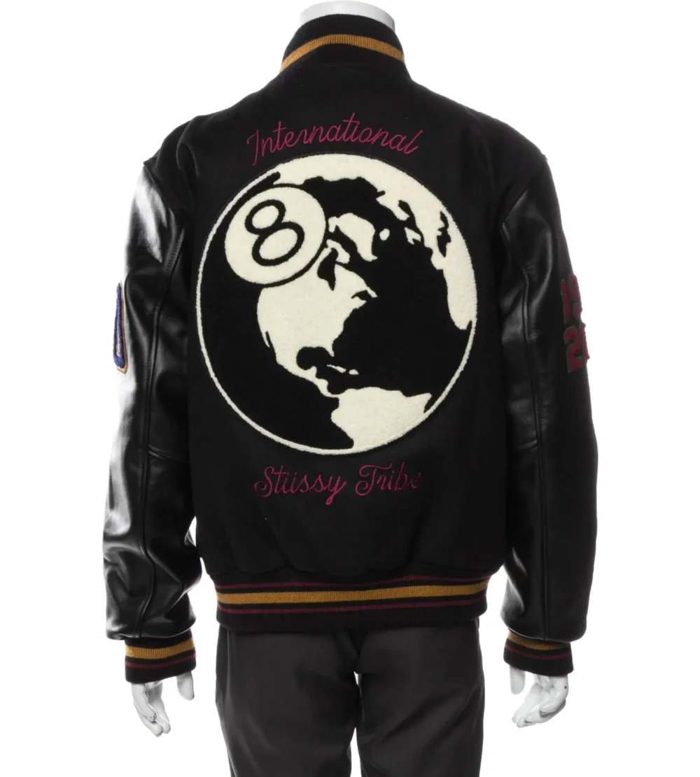 Stussy 8 Ball 40th Anniversary IST Varsity Jacket