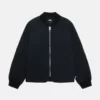 Stussy 8 Ball Black Quilted Liner Jacket