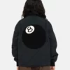 Stussy 8 Ball Black Quilted Liner Jacket