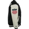 Homestead Grays Vintage Black/White Wool & Leather Varsity Jacket