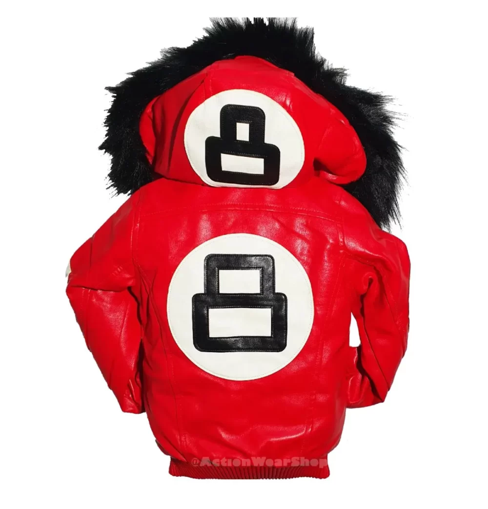 Kids 8 Ball Jacket – Red