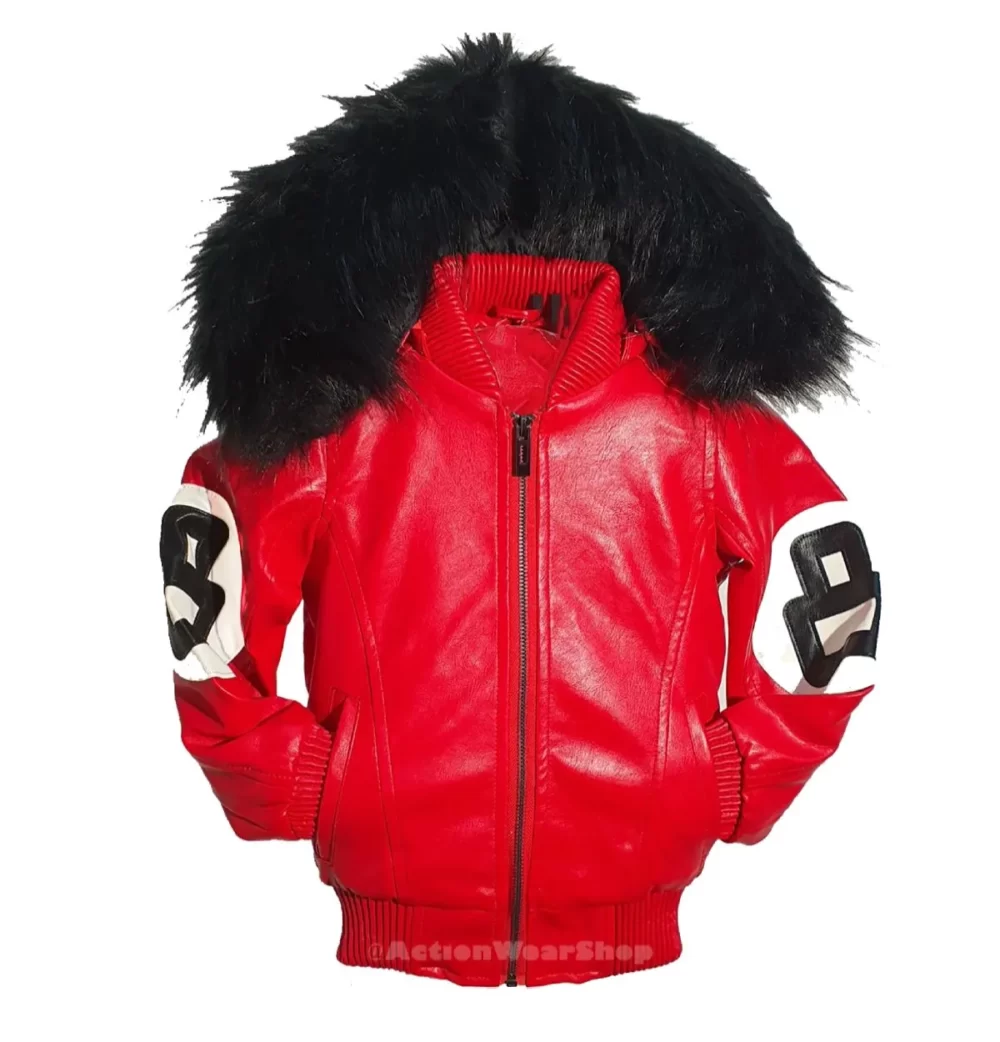 Kids 8 Ball Jacket – Red