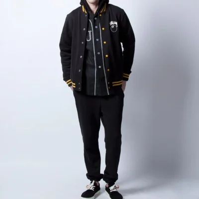 Stüssy Black 8 Ball Varsity Jacket