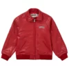 Supreme AW19 Martin Wong Red 8 Ball Leather Jacket