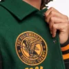 The National 1984 Champions of America Green & Black Wool & Leather Varsity Jacket