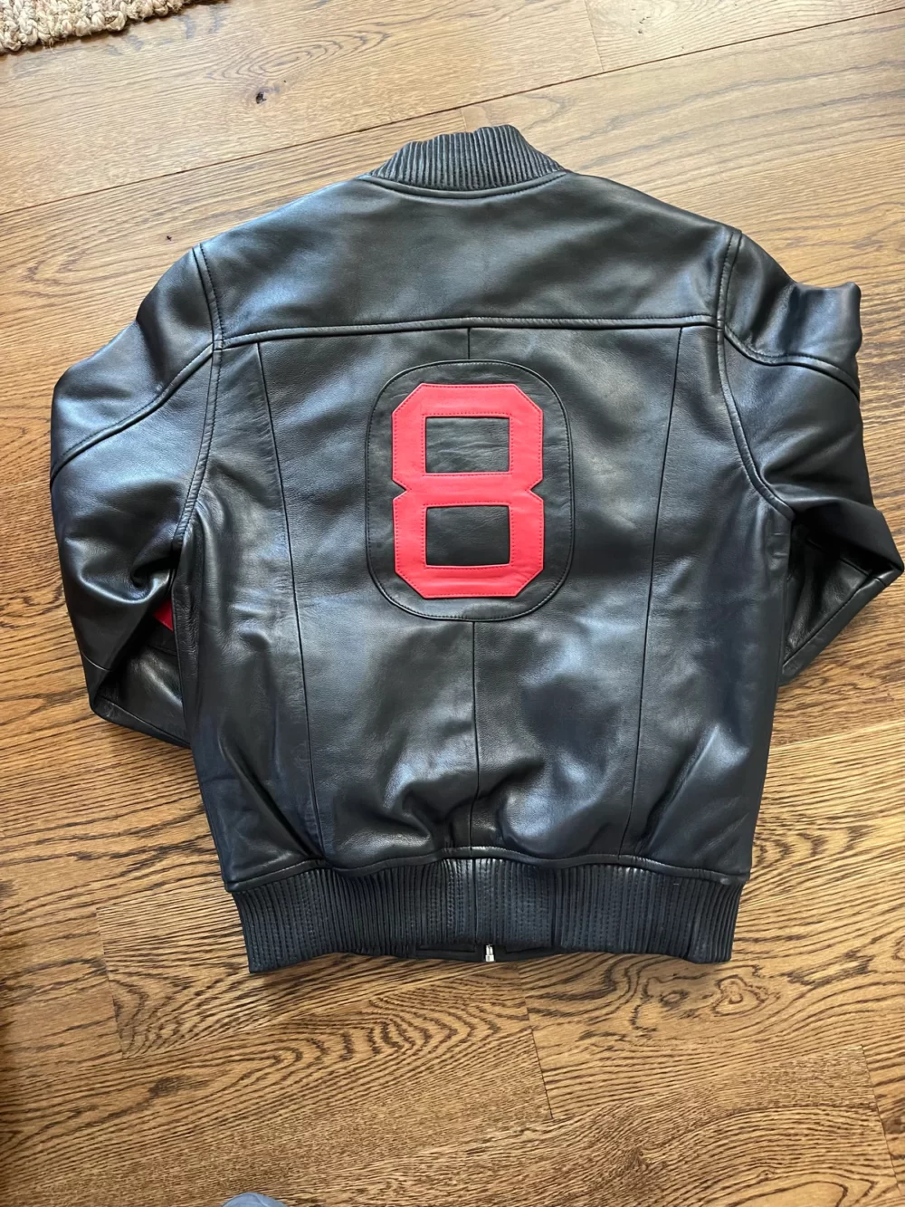 The Original 8 Ball Bomber Jacket Black/Red