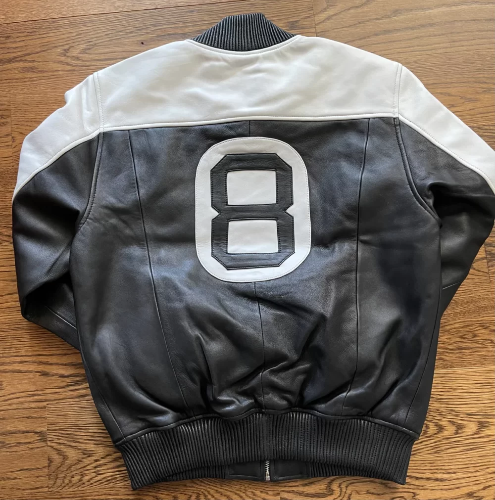 The Original 8 Ball Bomber Jacket Black/White