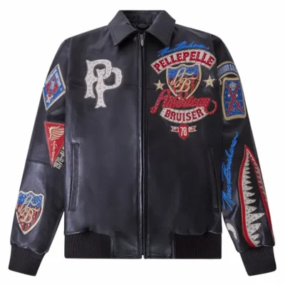 Pelle Pelle American Bruiser Jacket Black Leather Jacket