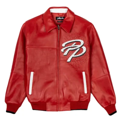 Pelle Pelle Greatest of All Time Jacket Red Leather Jacket