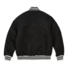 Palace The Arena Satin Black Varsity Jacket