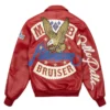 Pelle Pelle American Bruiser Red Leather Jacket