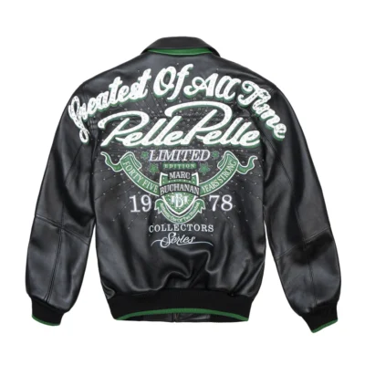 Pelle Pelle Greatest Of All Time Black Jacket