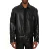 Avirex Leather Aviator Shirt