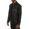 Avirex Leather Aviator Shirt