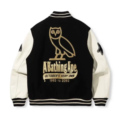 Bape OVO Varsity Jacket