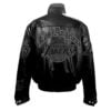 Jeff Hamilton Los Angeles Lakers Full Black Leather Jacket