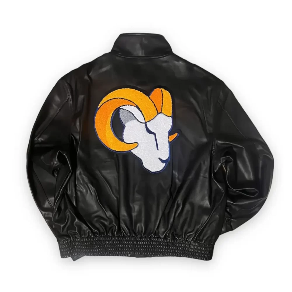 Jeff Hamilton Los Angeles Rams Full Leather Jacket