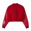 Jordan x Teyana Taylor Women’s Red Varsity Jacket