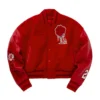 Jordan x Teyana Taylor Women’s Red Varsity Jacket