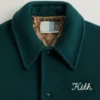 Kith Coaches Green & Yellow Varsity Jacket