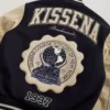 Kith Russell Athletic Cuny Queens College Golden Bear Nocturnal Varsity Jacket