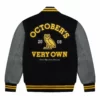 OVO Collegiate Varsity Jacket Black Yellow