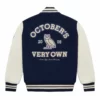 OVO Collegiate Varsity Jacket Navy