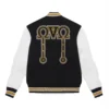 OVO Omega Varsity Jacket Black