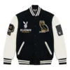 OVO Playboy Black Varsity Jacket