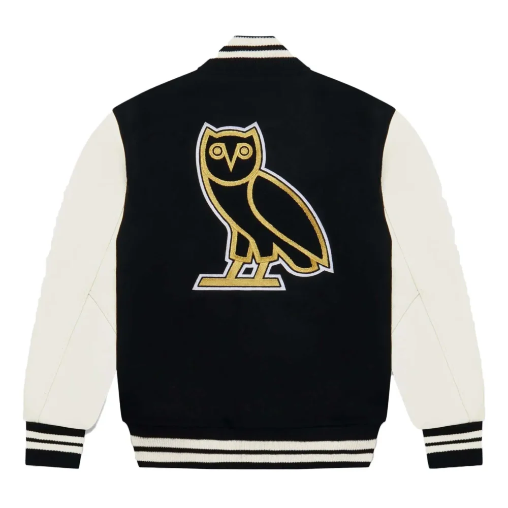 OVO Playboy Black Varsity Jacket