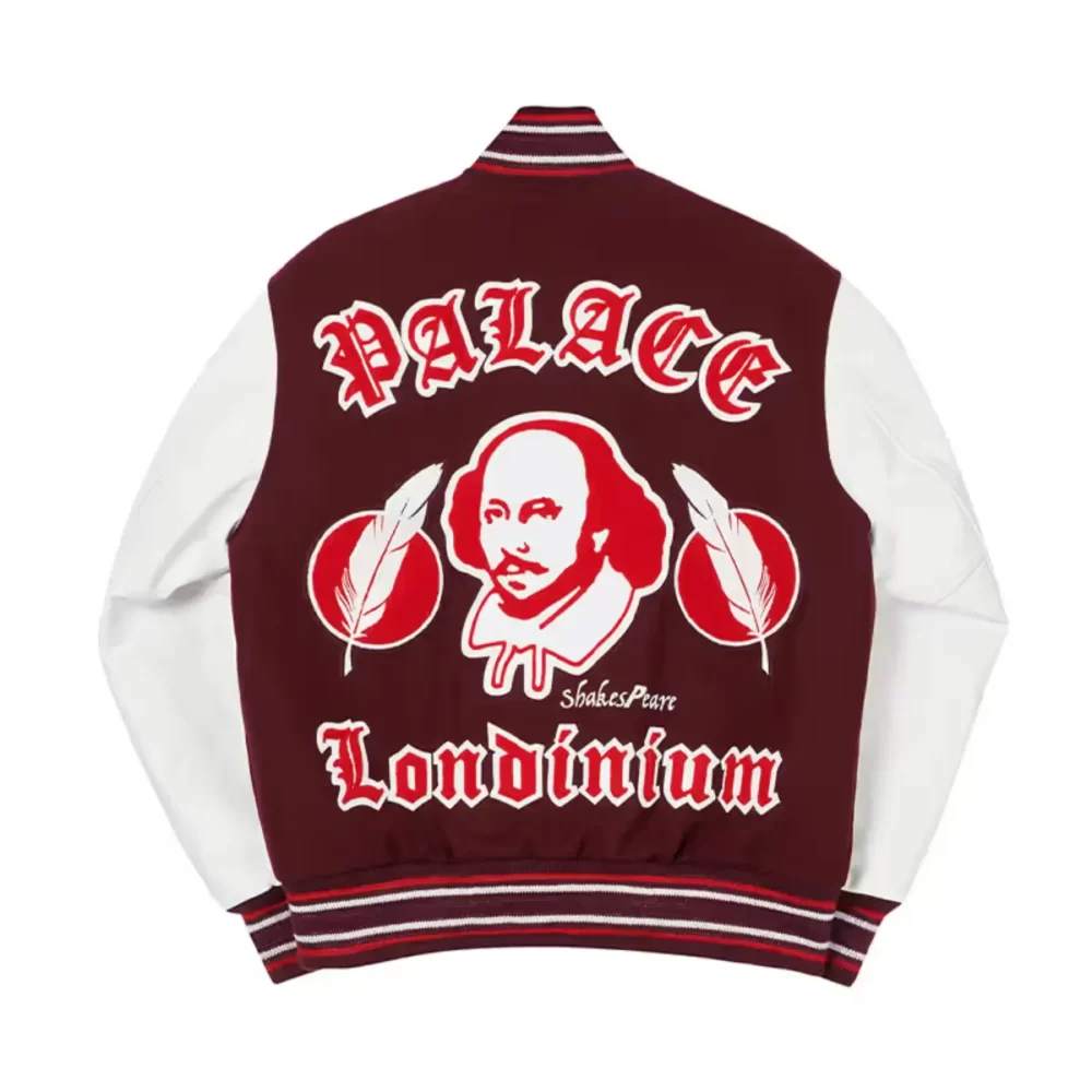 Palace As You Like It Brown & White Varsity Jacket