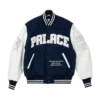 Palace Greek Navy & White Varsity Jacket