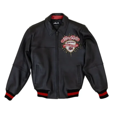 Pelle Pelle Legends Live Forever Black Leather Jacket