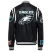 Philadelphia Eagles X Jeff Hamilton Black Full-Snap Jacket