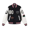 Stussy x Denim Tears X Our Legacy TTL Black & Off White Varsity Jacket