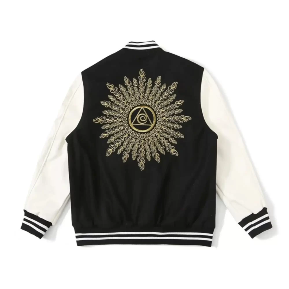 Stussy x Dries Van Noten Black Varsity Jacket