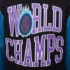 World Champs Homme Femme Letterman Multi Colored Varsity Jacket