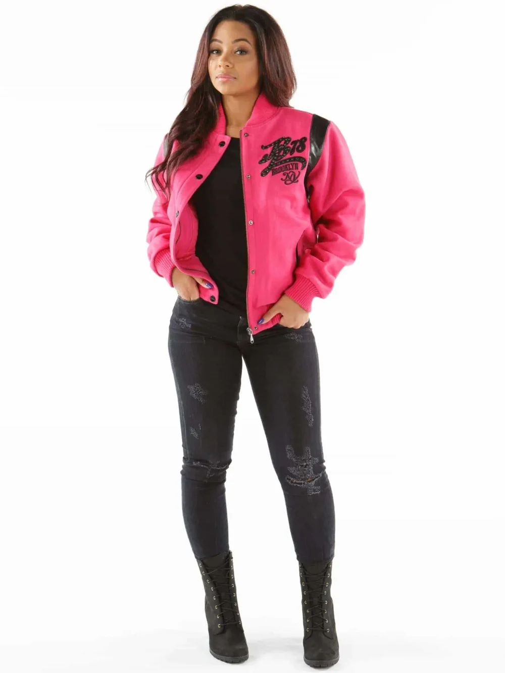 Pelle Pelle Brooklyn TributePink Leather Jacket