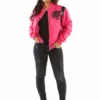 Pelle Pelle Brooklyn TributePink Leather Jacket