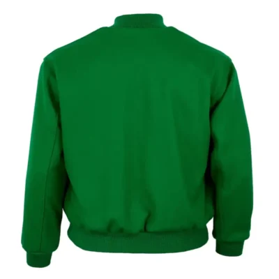 Philadelphia Eagles Authentic Green Wool Varsity Jacket