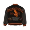 Supreme Team Black Varsity Jacket