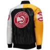 Atlanta Hawks Team Players Satin Varsity Jacket